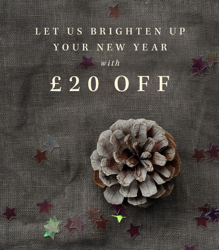 Cover Image for Brighten up your New Year with £20 off
