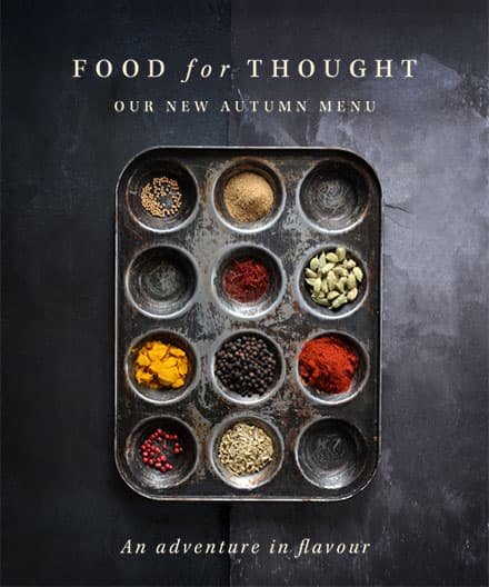 Cover Image for Our new autumn menu has arrived.