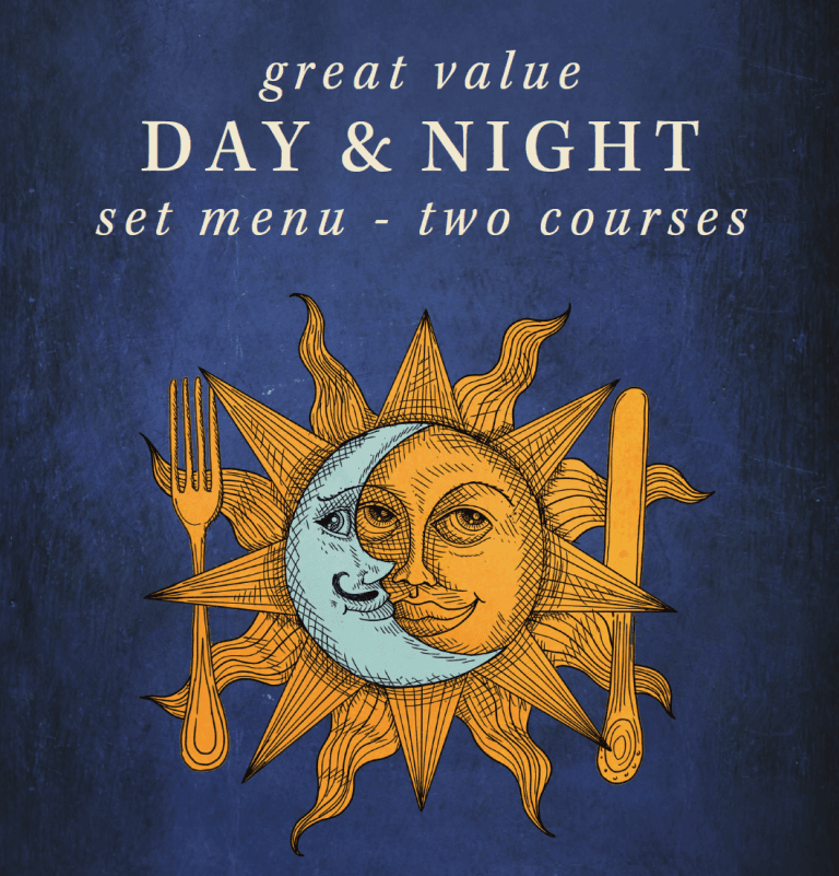 Cover Image for Great value day and night, our set menu is now available in the evenings