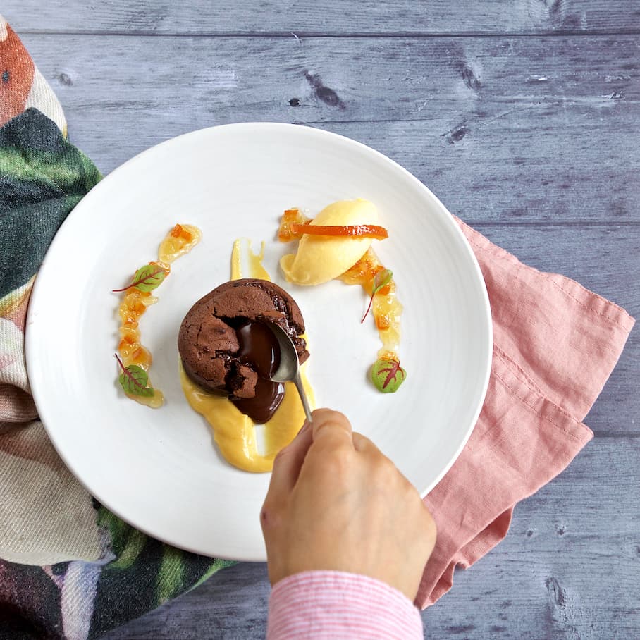 Cover Image for Melt in the mouth chocolate fondant…