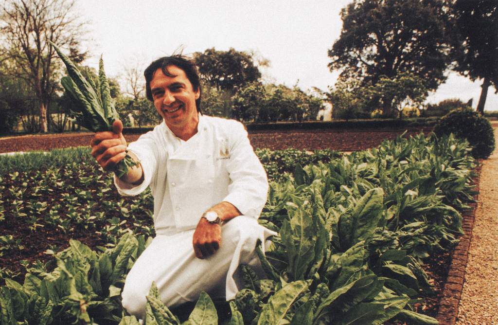 RB in Organic Vegetable Garden