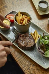 Cover Image for STEAK NIGHT FOR SEVEN DAYS AT BRASSERIE BLANC!